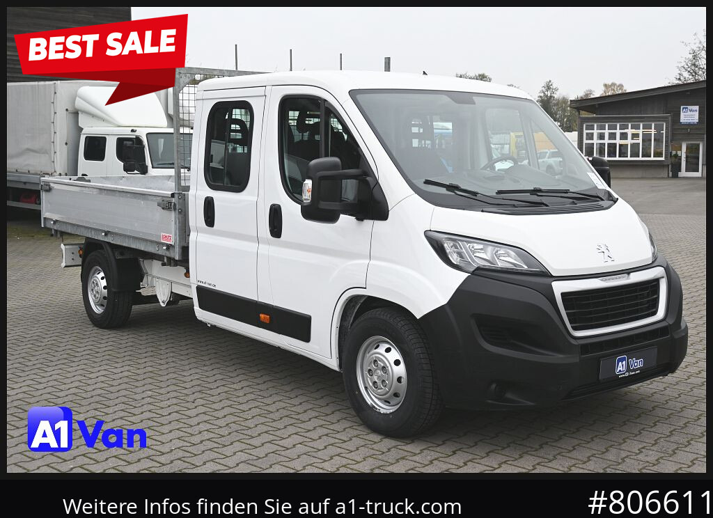 PEUGEOT Boxer Doka Kipper, AHK, Klima, Standheizung - Lastebil: bilde 1 PEUGEOT Boxer Doka Kipper, AHK, Klima, Standheizung - Lastebil: bilde 1