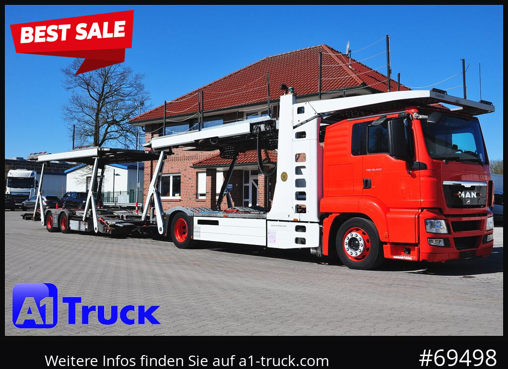 MAN 18.400 TGX, Autotransporter Kässbohrer, - Transporter lastebil: bilde 1 MAN 18.400 TGX, Autotransporter Kässbohrer, - Transporter lastebil: bilde 1
