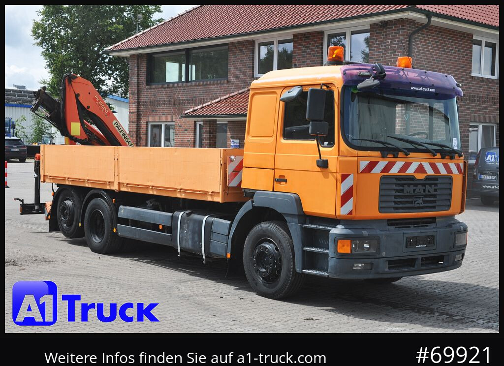 MAN MAN F 2000 26.464 Intarder Kran PK 15.500 Funk, - Kranbil, Planbil: bilde 1 MAN MAN F 2000 26.464 Intarder Kran PK 15.500 Funk, - Kranbil, Planbil: bilde 1