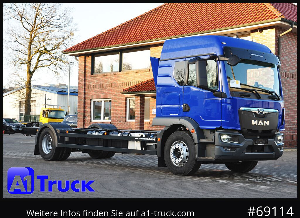MAN TGM 18,320, Fahrgestell, NEU, Navi, - Chassis lastebil: bilde 1 MAN TGM 18,320, Fahrgestell, NEU, Navi, - Chassis lastebil: bilde 1