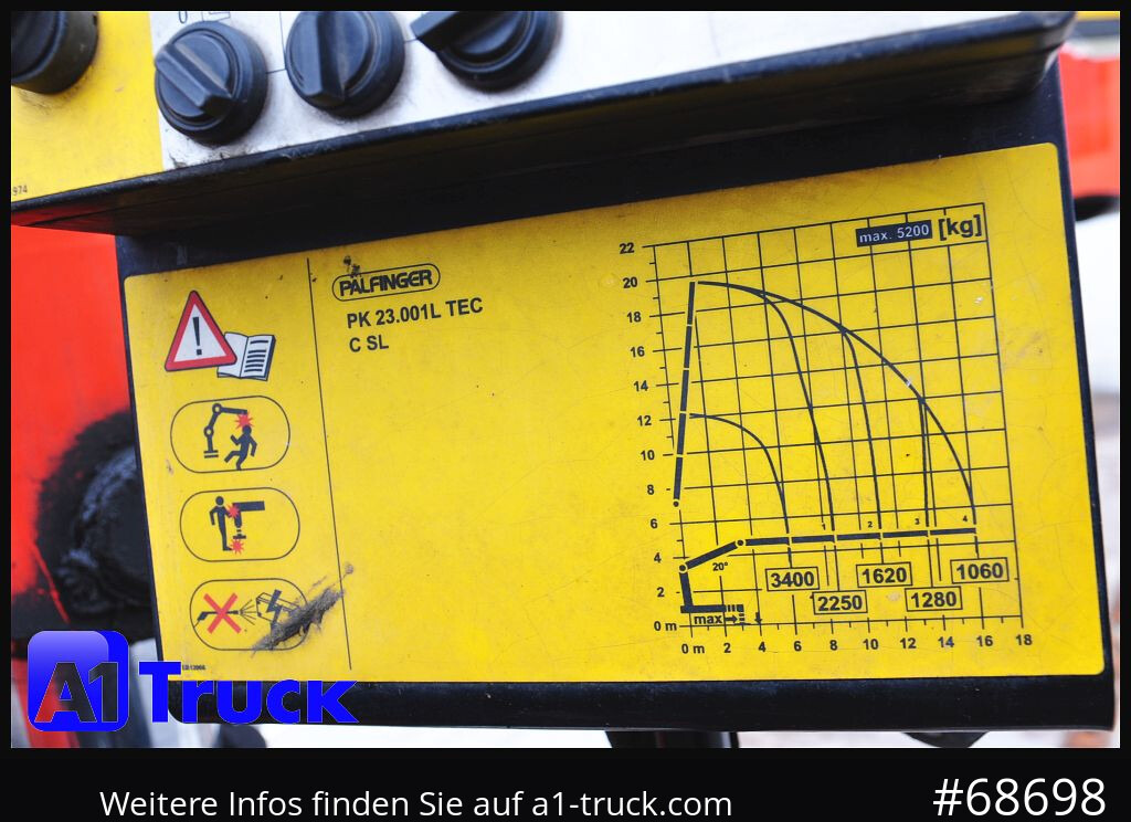 Kranbil MAN TGS 26.440,  Kran PK23.001L, 16m, Lenkachse: bilde 14