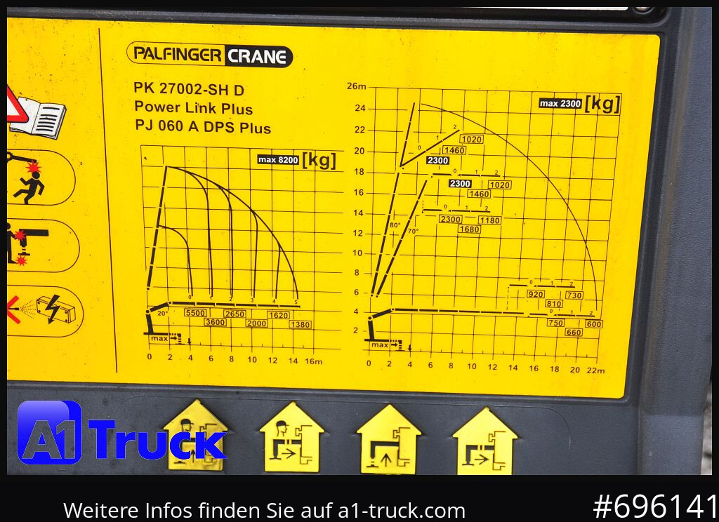 MAN TGS 26.440, PK27002 Jib 21m, Funk, Lift-Lenkachse, - Planbil, Kranbil: bilde 3 MAN TGS 26.440, PK27002 Jib 21m, Funk, Lift-Lenkachse, - Planbil, Kranbil: bilde 3