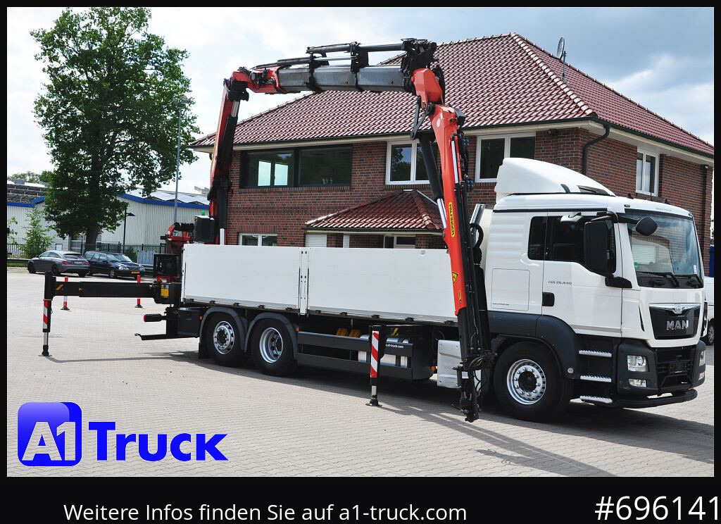 MAN TGS 26.440, PK27002 Jib 21m, Funk, Lift-Lenkachse, - Planbil, Kranbil: bilde 1 MAN TGS 26.440, PK27002 Jib 21m, Funk, Lift-Lenkachse, - Planbil, Kranbil: bilde 1