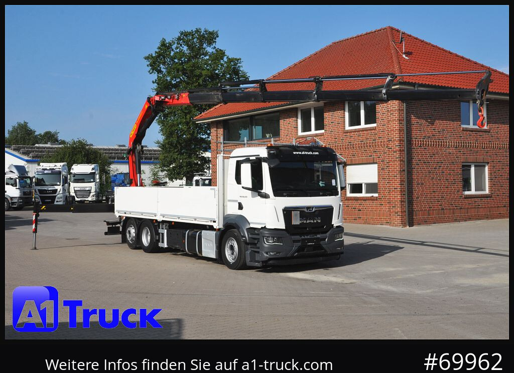 MAN TGS 26.470, Kran PK22.002, 15m, - Kranbil, Planbil: bilde 1 MAN TGS 26.470, Kran PK22.002, 15m, - Kranbil, Planbil: bilde 1