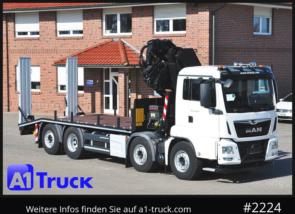 MAN TGS 35.470, Hiab SX 322 E6 Jib, 8x2 - Kranbil: bilde 1 MAN TGS 35.470, Hiab SX 322 E6 Jib, 8x2 - Kranbil: bilde 1