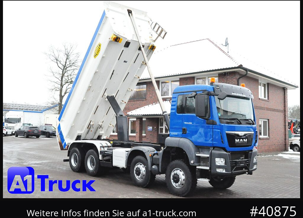 MAN TGS 41.500 BB 8x8 Allrad Kipper Meiller - Tippbil: bilde 1 MAN TGS 41.500 BB 8x8 Allrad Kipper Meiller - Tippbil: bilde 1