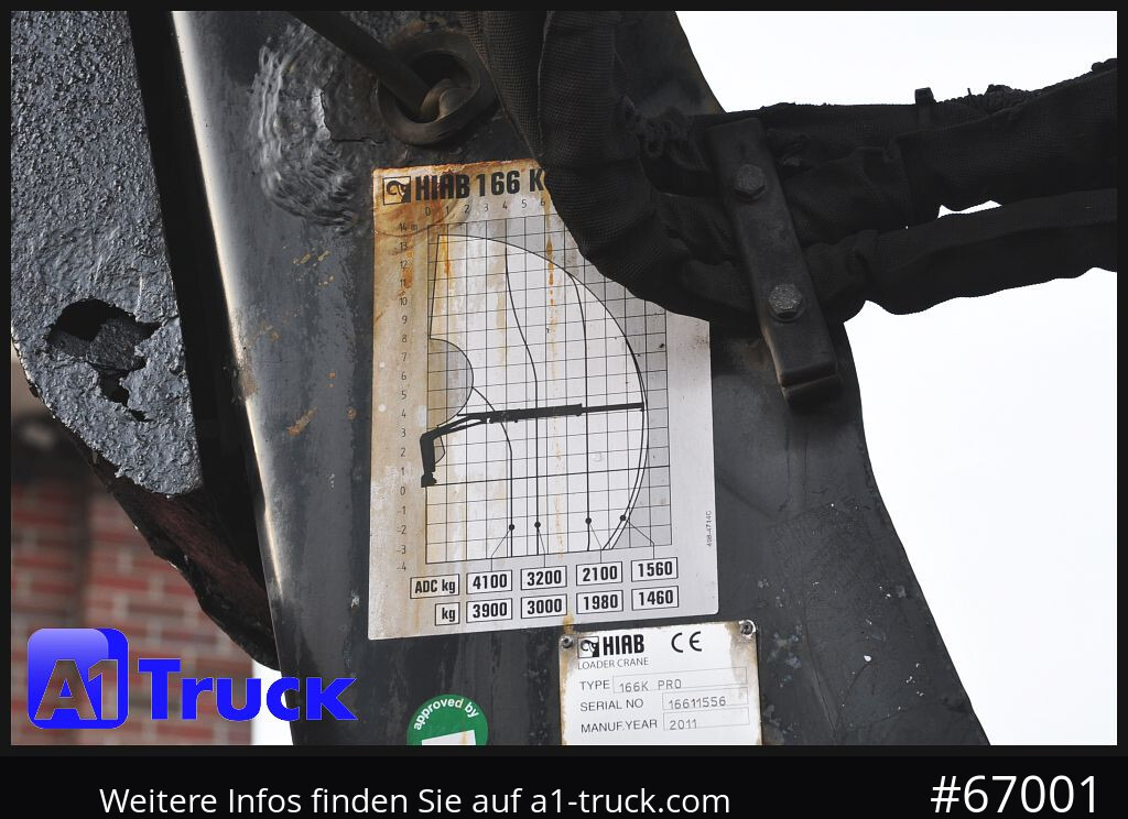 MAN TGX 26.400, Hiab Kran, Lenk-Liftachse, - Kranbil, Planbil: bilde 4 MAN TGX 26.400, Hiab Kran, Lenk-Liftachse, - Kranbil, Planbil: bilde 4