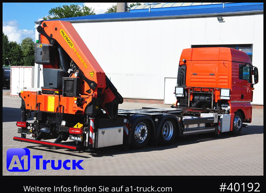 Kranbil MAN TGX 26,460, PK53002-, Container  Lift-Lenkachse,: bilde 9