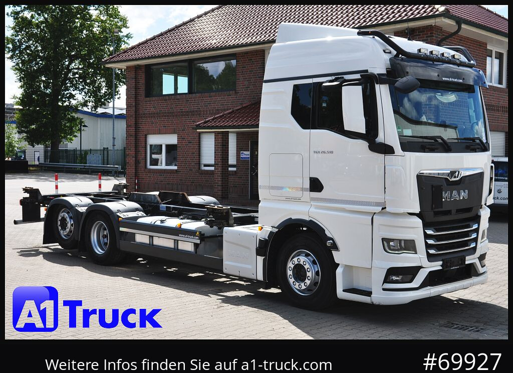 MAN TGX 26,510 GM Multiwechsler 980-1420mm - Container-transport/ Vekselflak lastebil: bilde 1 MAN TGX 26,510 GM Multiwechsler 980-1420mm - Container-transport/ Vekselflak lastebil: bilde 1
