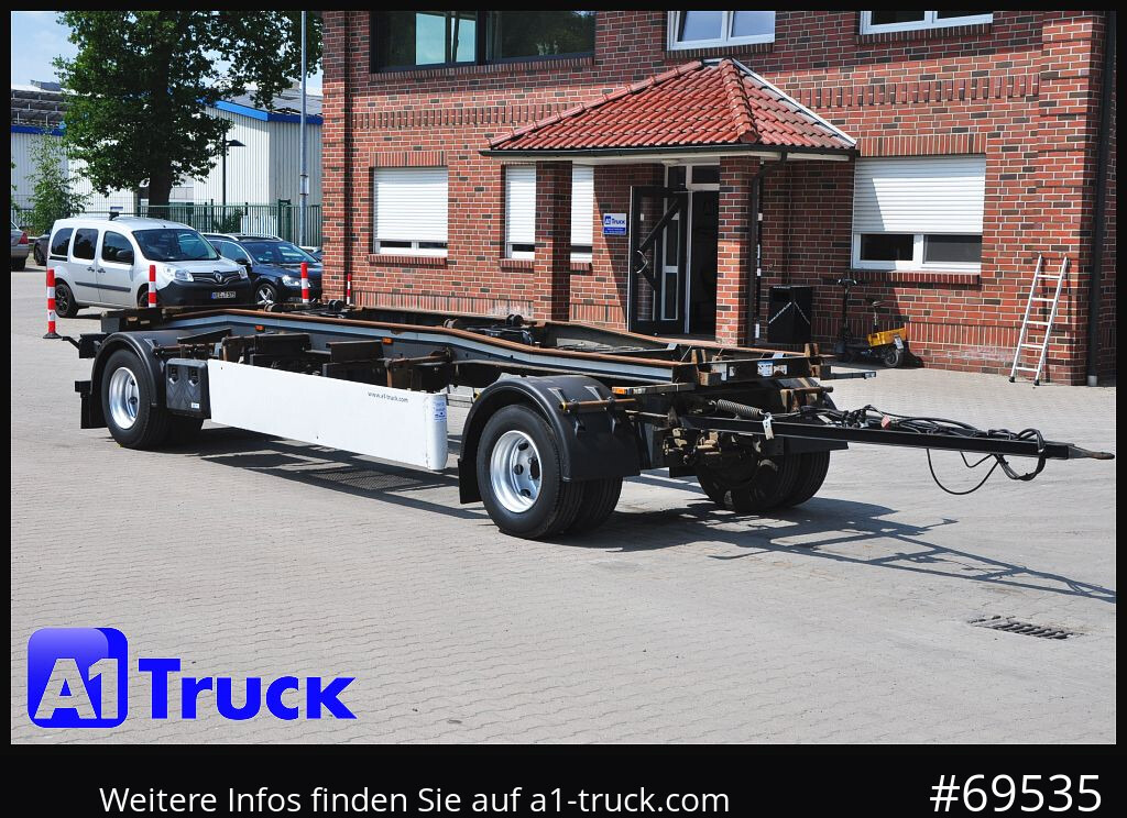 MEILLER HKM G 18 SZL BPW, Schlitten, Abrollanhänger - Krokhenger/ Liftdumper henger: bilde 1 MEILLER HKM G 18 SZL BPW, Schlitten, Abrollanhänger - Krokhenger/ Liftdumper henger: bilde 1