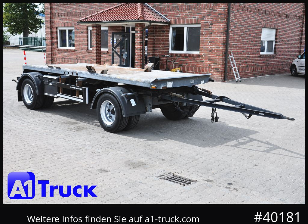 MEILLER HKM, HMA f Absetzcontainer, BPW verzinkt, Luft - Krokhenger/ Liftdumper henger: bilde 1 MEILLER HKM, HMA f Absetzcontainer, BPW verzinkt, Luft - Krokhenger/ Liftdumper henger: bilde 1