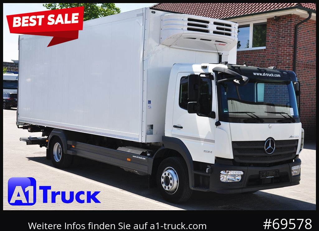 MERCEDES-BENZ 1524 BL Mitsubishi Schmitz Türen + LBW, - Lastebil med kjøl: bilde 1 MERCEDES-BENZ 1524 BL Mitsubishi Schmitz Türen + LBW, - Lastebil med kjøl: bilde 1