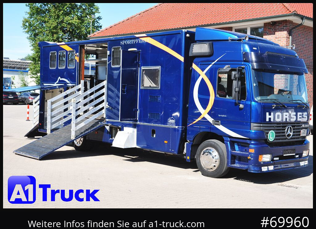 MERCEDES-BENZ 1831 LL 6 Pfede Wohnmobil TV Küche Dusche - Hestebil: bilde 1 MERCEDES-BENZ 1831 LL 6 Pfede Wohnmobil TV Küche Dusche - Hestebil: bilde 1