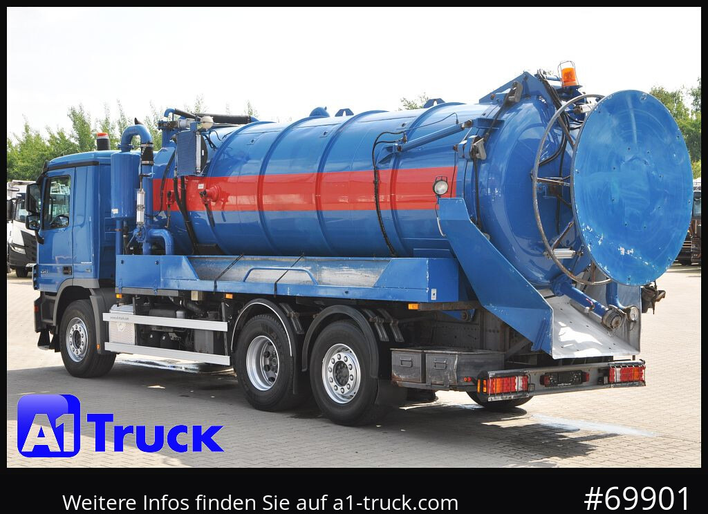 Vakuum lastebil MERCEDES-BENZ 2541 Actros Saug-Spülwagen  Hellmers, 15,5m³,: bilde 10