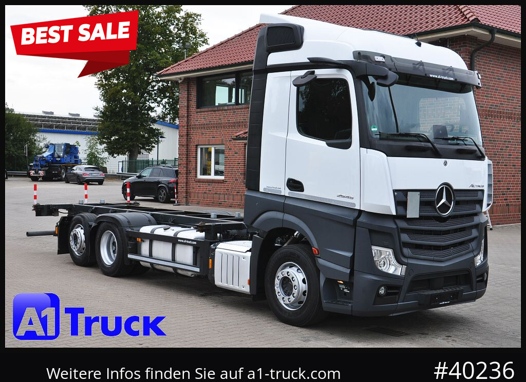 MERCEDES-BENZ 2545, Multi BDF, Wechsler, 7.45-7.82, MIDI, Liftachse - Container-transport/ Vekselflak lastebil: bilde 1 MERCEDES-BENZ 2545, Multi BDF, Wechsler, 7.45-7.82, MIDI, Liftachse - Container-transport/ Vekselflak lastebil: bilde 1