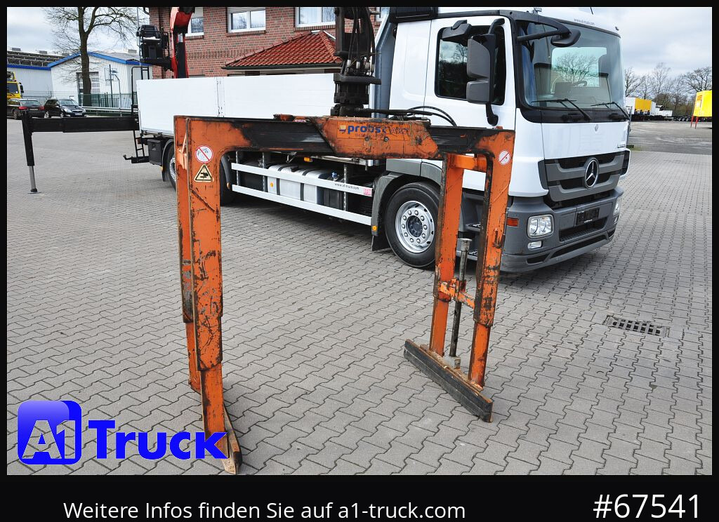 MERCEDES-BENZ Actros 2536 MP3, Palfinger PK 18001L, Lift-Lenk - Kranbil, Planbil: bilde 2 MERCEDES-BENZ Actros 2536 MP3, Palfinger PK 18001L, Lift-Lenk - Kranbil, Planbil: bilde 2