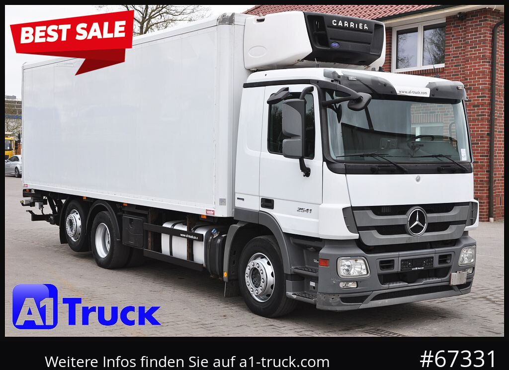 MERCEDES-BENZ Actros 2541 2544 Carrier 950 Bär LBW 2t. - Lastebil med kjøl: bilde 1 MERCEDES-BENZ Actros 2541 2544 Carrier 950 Bär LBW 2t. - Lastebil med kjøl: bilde 1