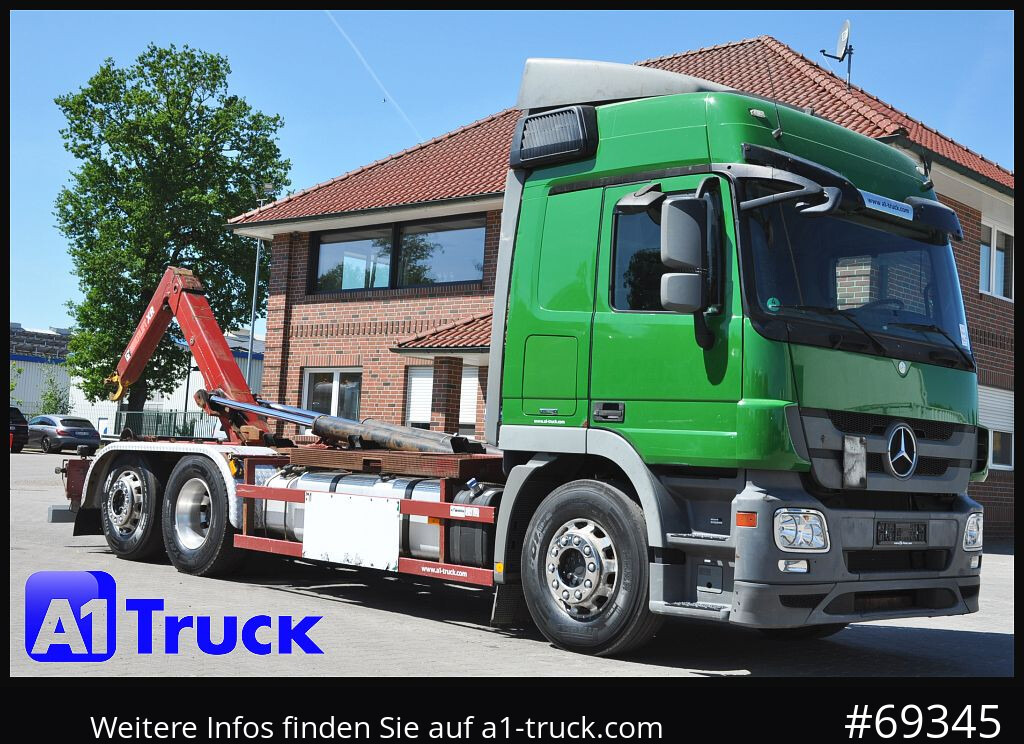 MERCEDES-BENZ Actros 2544 MP, HIAB XR 21S, Retarder - Krokbil: bilde 1 MERCEDES-BENZ Actros 2544 MP, HIAB XR 21S, Retarder - Krokbil: bilde 1