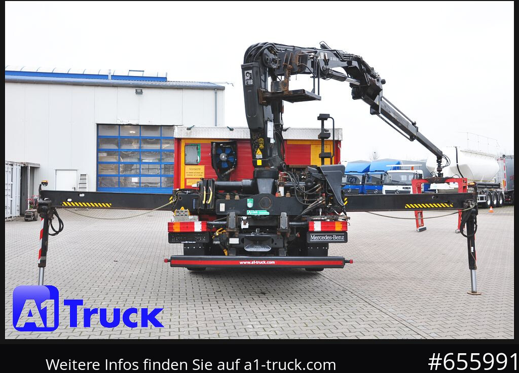 Planbil, Kranbil MERCEDES-BENZ Actros 2546 MP 3, HIAB Kran, Lift-Lenkachse,: bilde 9