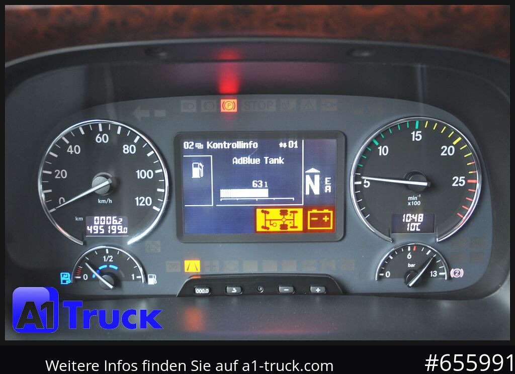 Planbil, Kranbil MERCEDES-BENZ Actros 2546 MP 3, HIAB Kran, Lift-Lenkachse,: bilde 6