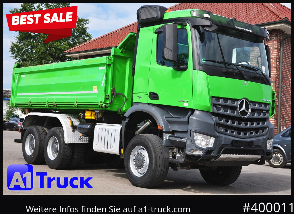 MERCEDES-BENZ Arcos 3342 BB, 6X6 Meiller Bordmatik - Tippbil: bilde 1 MERCEDES-BENZ Arcos 3342 BB, 6X6 Meiller Bordmatik - Tippbil: bilde 1