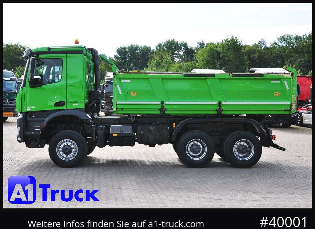 Tippbil MERCEDES-BENZ Arcos 3342 BB, 6X6 Meiller Bordmatik: bilde 11