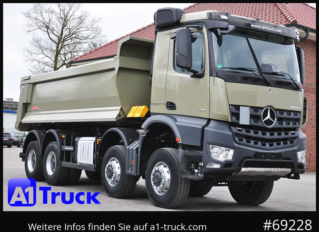 MERCEDES-BENZ Arocs 4151 BB, Allrad 8x8, Navi - Tippbil: bilde 1 MERCEDES-BENZ Arocs 4151 BB, Allrad 8x8, Navi - Tippbil: bilde 1