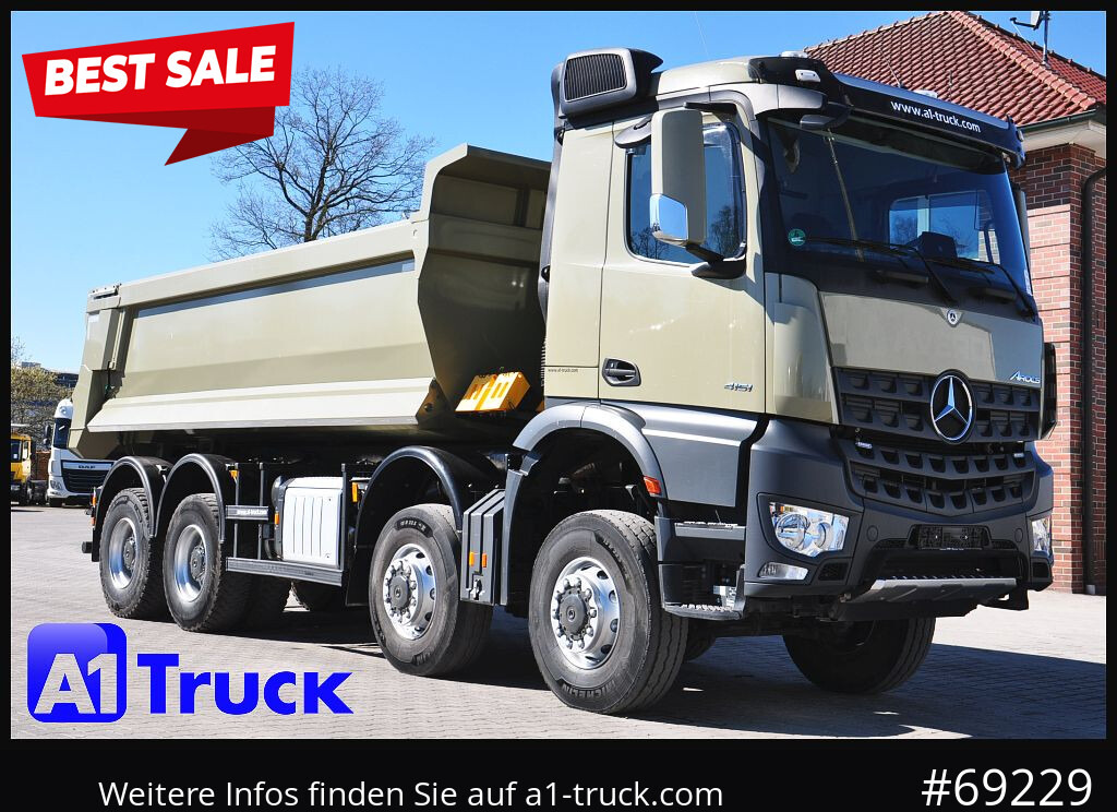 MERCEDES-BENZ Arocs 4151 BB, Allrad 8x8, Navi - Tippbil: bilde 1 MERCEDES-BENZ Arocs 4151 BB, Allrad 8x8, Navi - Tippbil: bilde 1
