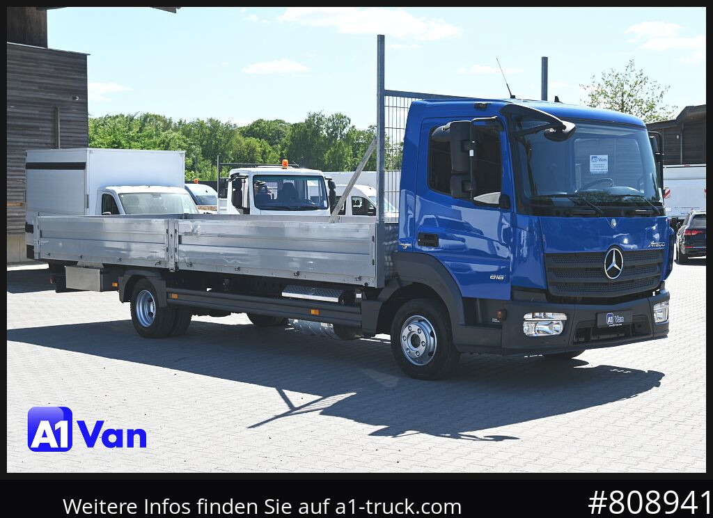 MERCEDES-BENZ Atego 816 Pritsche, 7 Meter lang , Automatik - Planbil: bilde 1 MERCEDES-BENZ Atego 816 Pritsche, 7 Meter lang , Automatik - Planbil: bilde 1