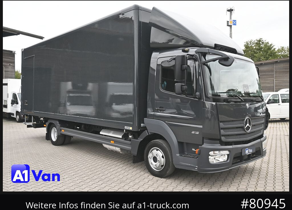 MERCEDES-BENZ Atego 818 Koffer LBW ,Klima ,Automatik - Varebil med skap: bilde 1 MERCEDES-BENZ Atego 818 Koffer LBW ,Klima ,Automatik - Varebil med skap: bilde 1