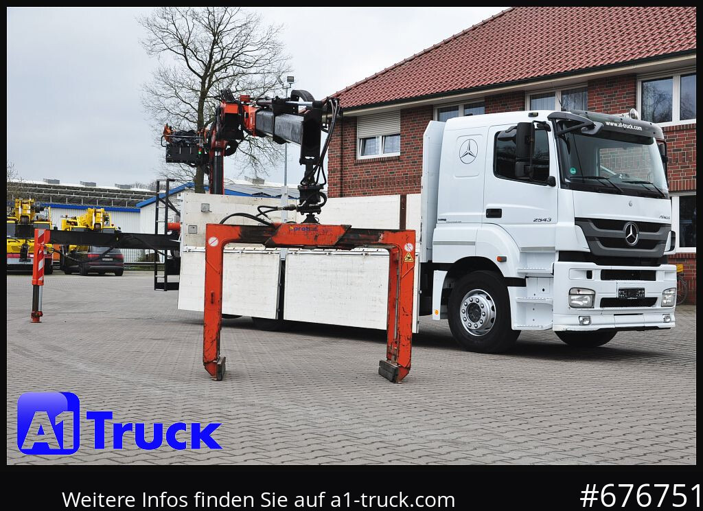 MERCEDES-BENZ Axor 2543, Atlas 170.2 Kran, Lift-Lenkachse, - Planbil, Kranbil: bilde 1 MERCEDES-BENZ Axor 2543, Atlas 170.2 Kran, Lift-Lenkachse, - Planbil, Kranbil: bilde 1