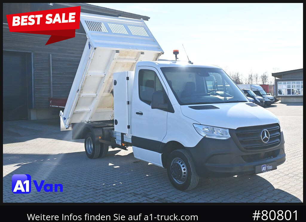 MERCEDES-BENZ Sprinter 314 Kipper, Klima, AHK, - Varebil med tipp: bilde 1 MERCEDES-BENZ Sprinter 314 Kipper, Klima, AHK, - Varebil med tipp: bilde 1
