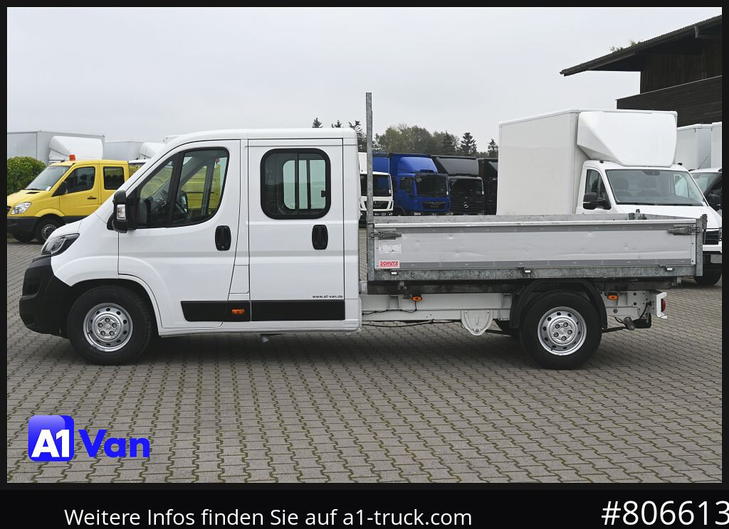 Varebil med tipp PEUGEOT Boxer Doka Kipper, AHK, Klima, Standheizung: bilde 11