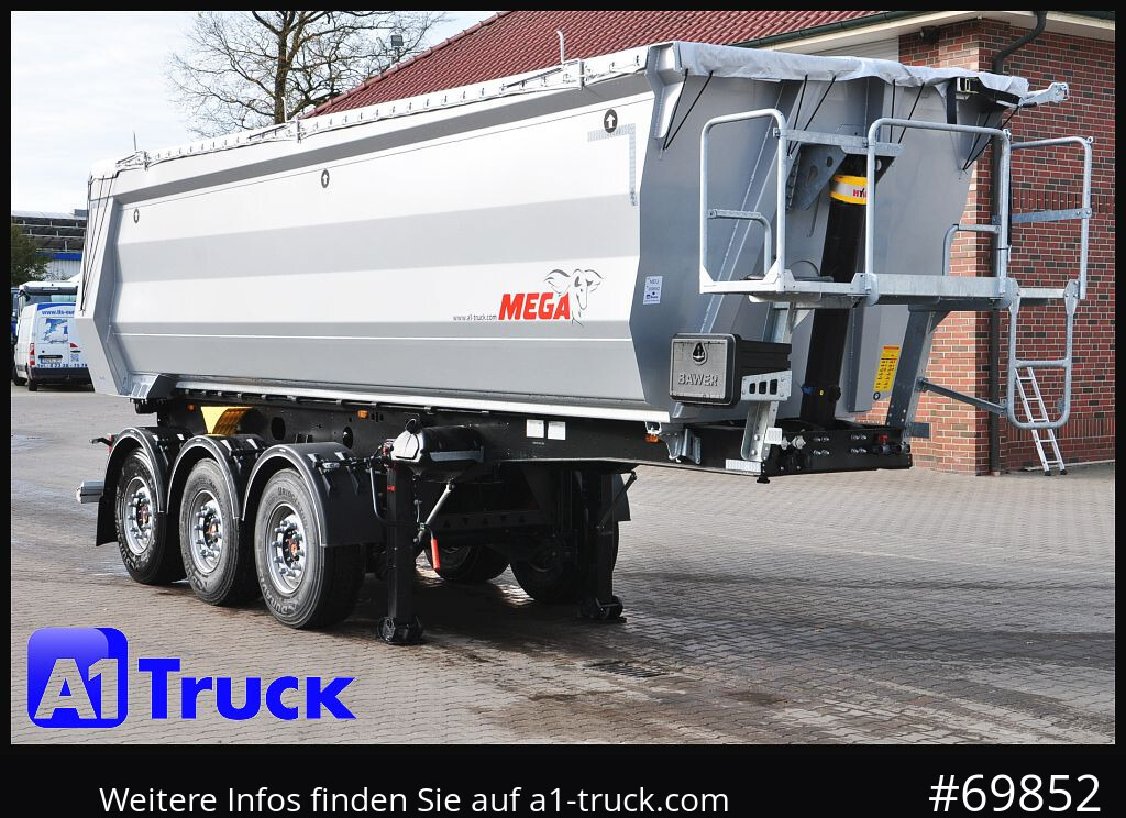REISCH Mega 28m³ Lift Stahl SAF Hardox - Tippsemi: bilde 1 REISCH Mega 28m³ Lift Stahl SAF Hardox - Tippsemi: bilde 1