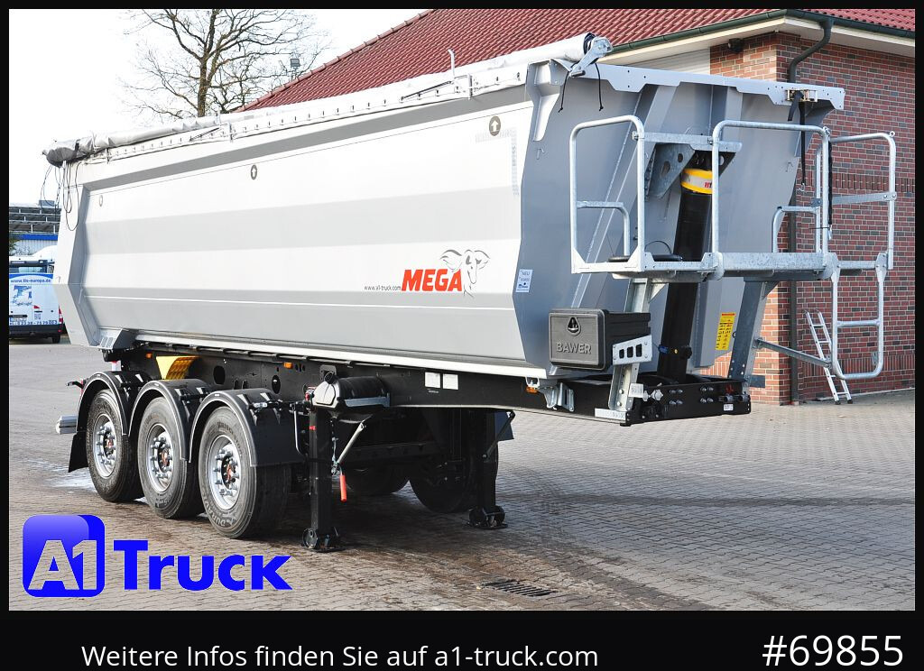 REISCH Mega 28m³ Lift Stahl SAF Hardox - Tippsemi: bilde 1 REISCH Mega 28m³ Lift Stahl SAF Hardox - Tippsemi: bilde 1