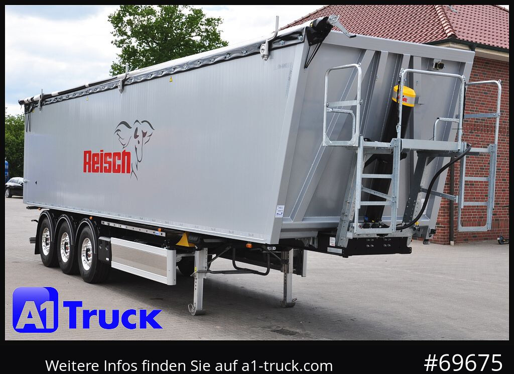 REISCH RHKS, Alu-Kippmulde 57m³, Kombitüren, Alufelgen, Liftachse, - Tippsemi: bilde 1 REISCH RHKS, Alu-Kippmulde 57m³, Kombitüren, Alufelgen, Liftachse, - Tippsemi: bilde 1