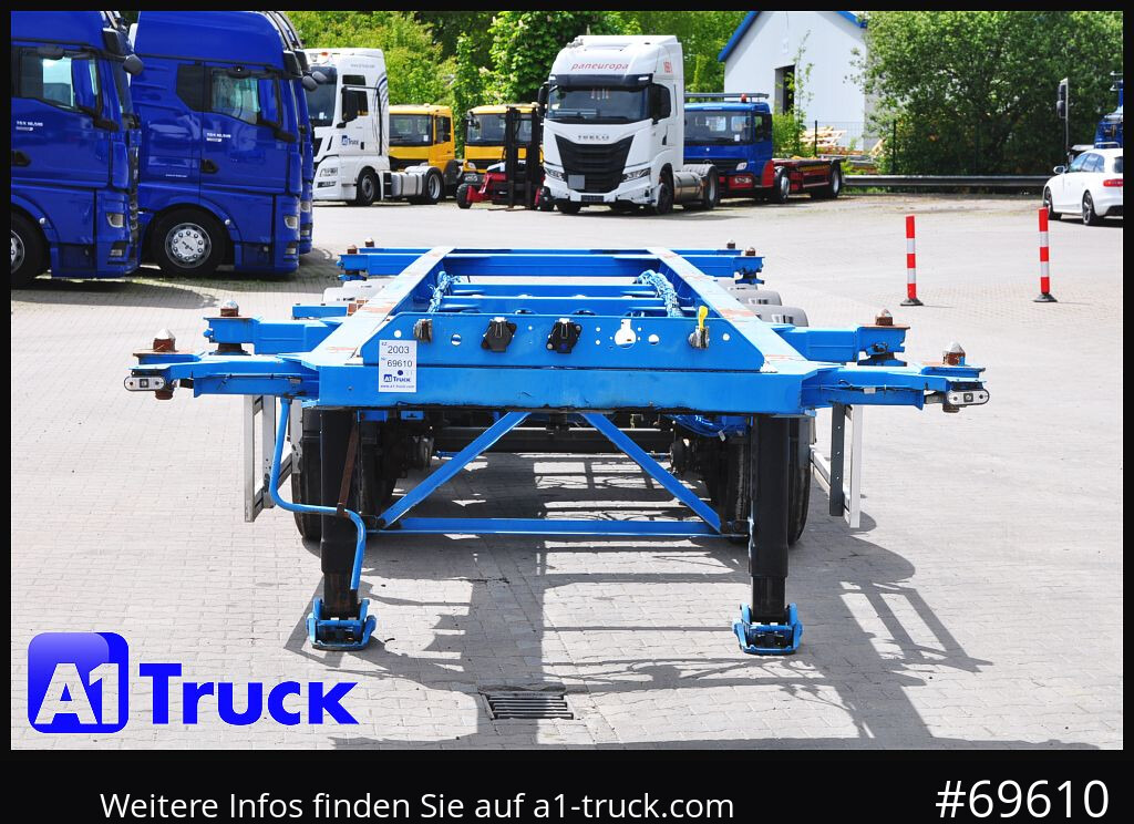 ROHR ADR, Alufelgen, Alurahmen 20- 30 Fuss Container - Container-transport/ Vekselflak semitrailer: bilde 2 ROHR ADR, Alufelgen, Alurahmen 20- 30 Fuss Container - Container-transport/ Vekselflak semitrailer: bilde 2