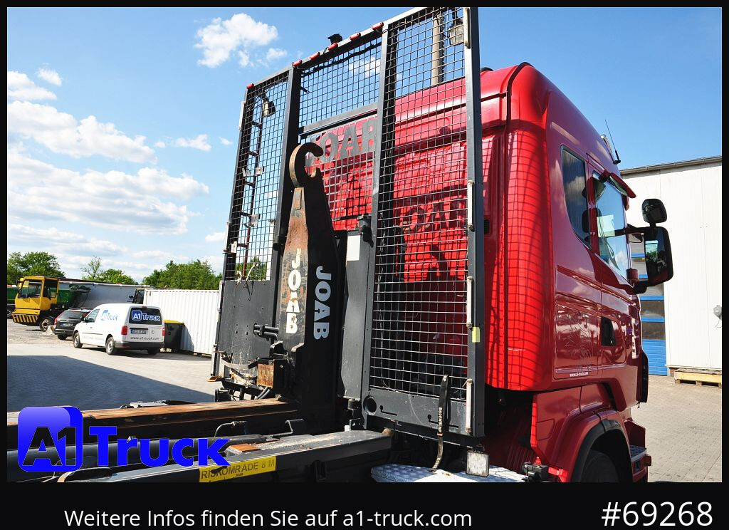 SCANIA R480, Abrollkipper Joab, 8x4, Lift-Lenkachse, - Krokbil: bilde 4 SCANIA R480, Abrollkipper Joab, 8x4, Lift-Lenkachse, - Krokbil: bilde 4