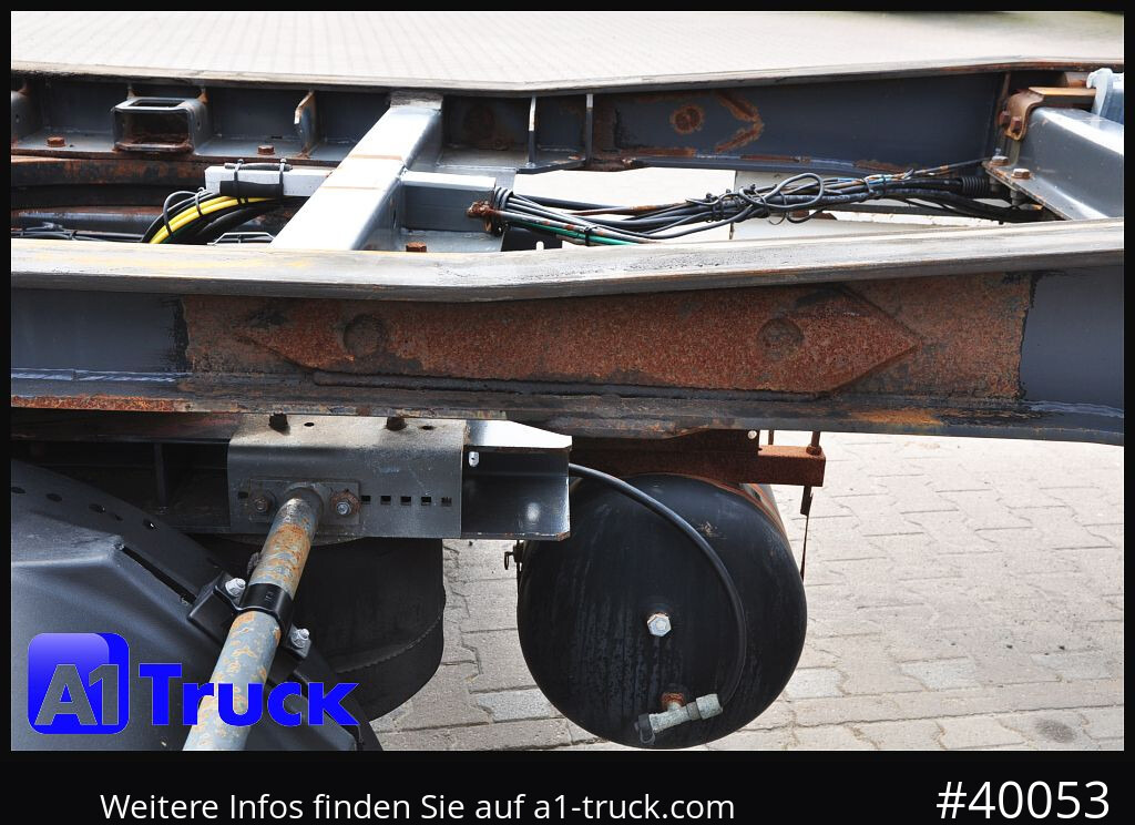SCHMITZ ACF 20, Schlitten, zwillingsbereift, bis 7700mm Container - Krokhenger/ Liftdumper henger: bilde 2 SCHMITZ ACF 20, Schlitten, zwillingsbereift, bis 7700mm Container - Krokhenger/ Liftdumper henger: bilde 2