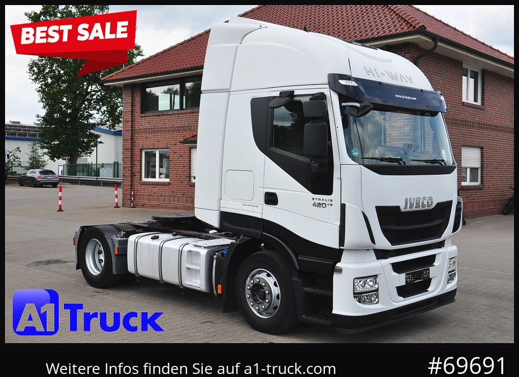 IVECO Stralis 420, ZF-Intarder 2x Tank, - Trekkvogn: bilde 1 IVECO Stralis 420, ZF-Intarder 2x Tank, - Trekkvogn: bilde 1