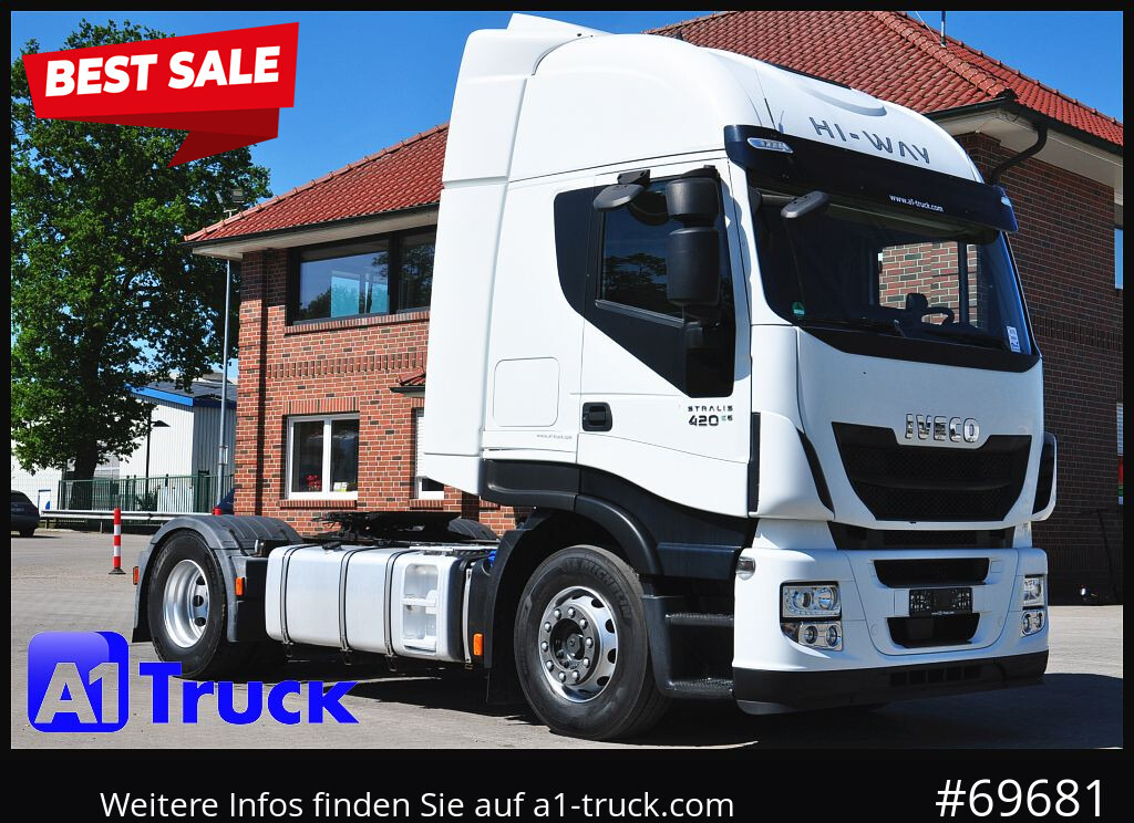IVECO Stralis 420, ZF-Intarder 2x Tank, - Trekkvogn: bilde 1 IVECO Stralis 420, ZF-Intarder 2x Tank, - Trekkvogn: bilde 1