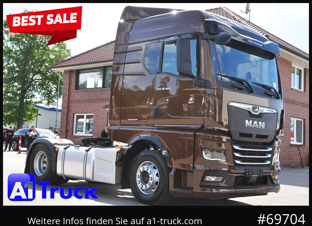 MAN TGX 18,480 BLS Intarder Standklima, Soundsysem - Trekkvogn: bilde 1 MAN TGX 18,480 BLS Intarder Standklima, Soundsysem - Trekkvogn: bilde 1