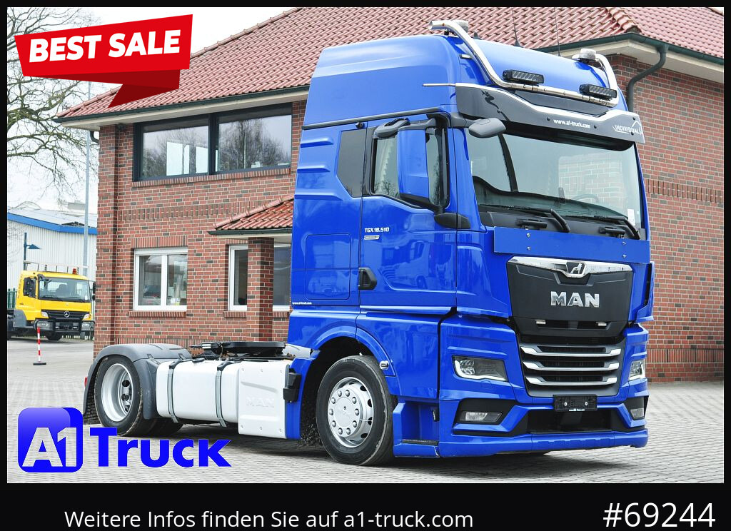 MAN TGX 18.510 GX, Individual, Lowliner, neues Model - Trekkvogn: bilde 1 MAN TGX 18.510 GX, Individual, Lowliner, neues Model - Trekkvogn: bilde 1