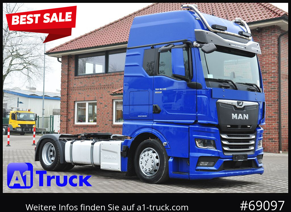 MAN TGX 18.510 LL GX Individual, Retarder, neues Model - Trekkvogn: bilde 1 MAN TGX 18.510 LL GX Individual, Retarder, neues Model - Trekkvogn: bilde 1