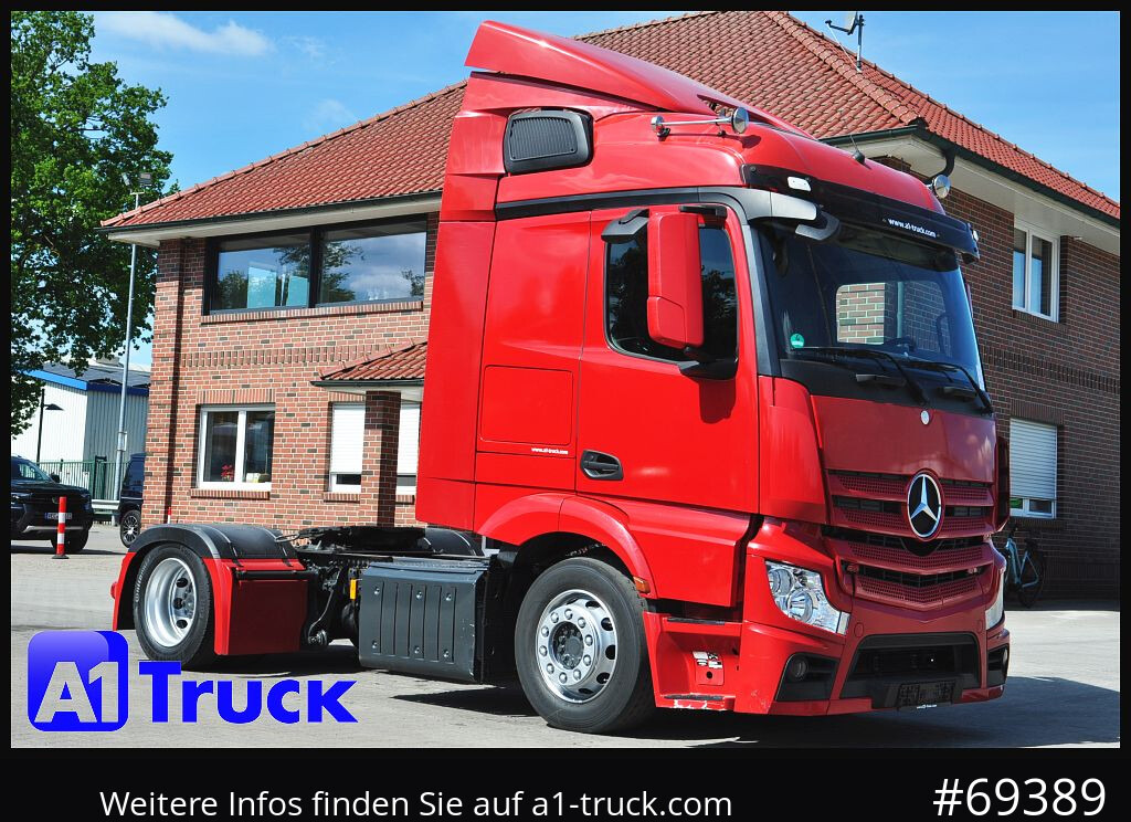 MERCEDES-BENZ Actros 1832, Lowliner, 1 Vorbesitzer - Trekkvogn: bilde 1 MERCEDES-BENZ Actros 1832, Lowliner, 1 Vorbesitzer - Trekkvogn: bilde 1