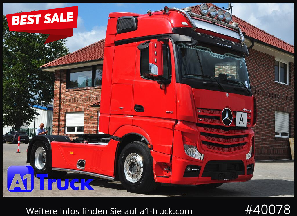 MERCEDES-BENZ Actros 1851LL BigSpace, Hydraulik, Retarder - Trekkvogn: bilde 1 MERCEDES-BENZ Actros 1851LL BigSpace, Hydraulik, Retarder - Trekkvogn: bilde 1