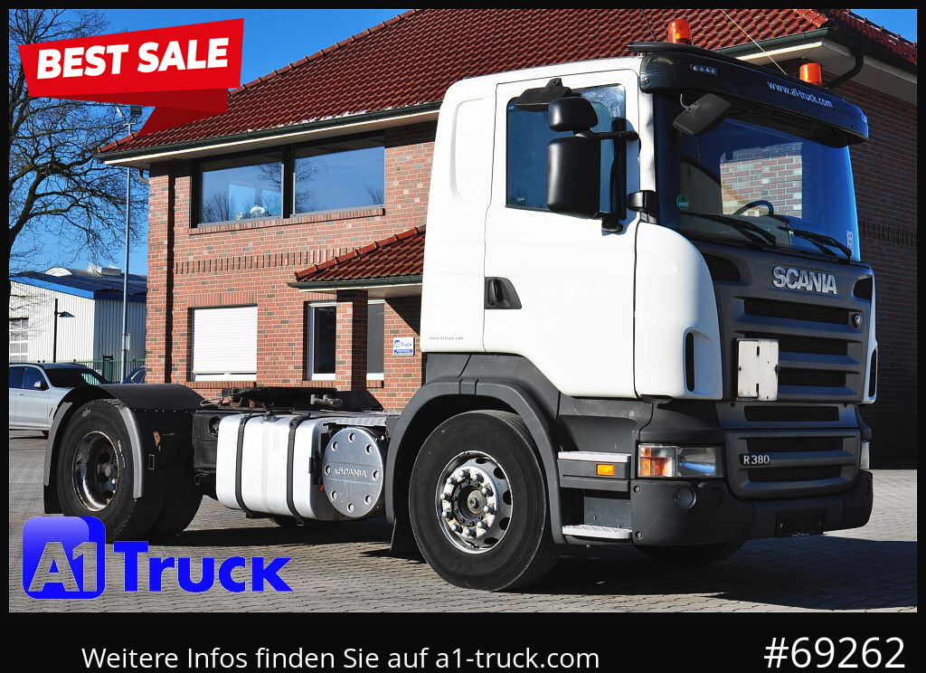 SCANIA R 380 LA 4X2, Euro5, Kipphydraulik, Klima, - Trekkvogn: bilde 1 SCANIA R 380 LA 4X2, Euro5, Kipphydraulik, Klima, - Trekkvogn: bilde 1
