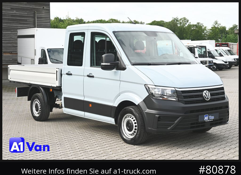 VOLKSWAGEN Crafter 35 Pritsche Doka, AHK, 7-Sitzer - Varebil med plan, Varebil med dobbelt førerhus: bilde 1 VOLKSWAGEN Crafter 35 Pritsche Doka, AHK, 7-Sitzer - Varebil med plan, Varebil med dobbelt førerhus: bilde 1