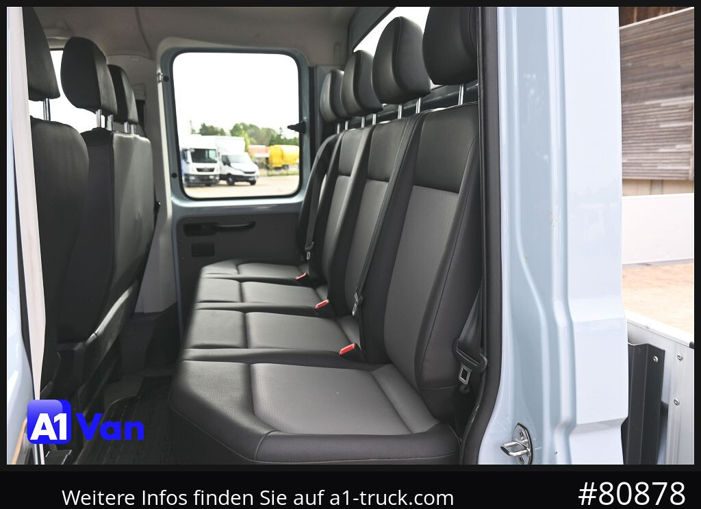 VOLKSWAGEN Crafter 35 Pritsche Doka, AHK, 7-Sitzer - Varebil med plan, Varebil med dobbelt førerhus: bilde 4 VOLKSWAGEN Crafter 35 Pritsche Doka, AHK, 7-Sitzer - Varebil med plan, Varebil med dobbelt førerhus: bilde 4