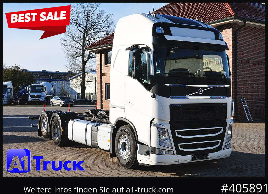 VOLVO FH 460 XL, Chassi Standklima, - Chassis lastebil: bilde 1 VOLVO FH 460 XL, Chassi Standklima, - Chassis lastebil: bilde 1